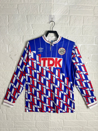 Ajax 89/90 Away Retro Shirt - Long Sleeve
