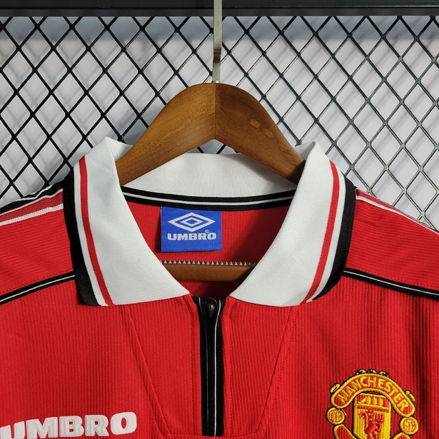 Umbro Man United 98/99 Home Retro Shirt - Red