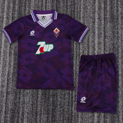 Fiorentina 92/93 Children's Home Retro Set