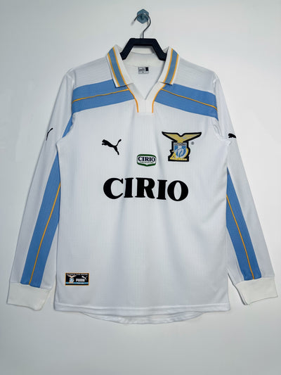 Lazio 99/00 Centenary Retro Shirt - Long Sleeve