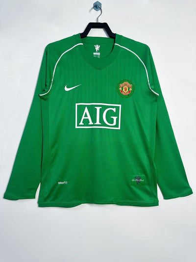 Manchester United 07/08 Goalkeeper Away Retro Shirt - Long Sleeve