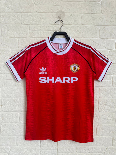 Manchester United 90/92 Home Retro Shirt