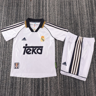 Real Madrid 98/99 Children's Home Retro Set
