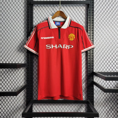 Umbro Man United 98/99 Home Retro Shirt - Red