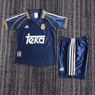 Real Madrid 98/99 Children's Third Retro Set