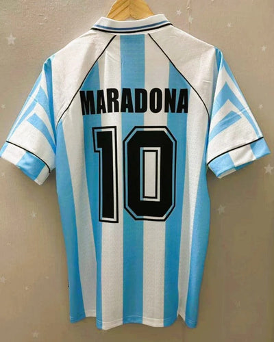 Argentina 94/95 Home Retro Shirt - MARADONA #10