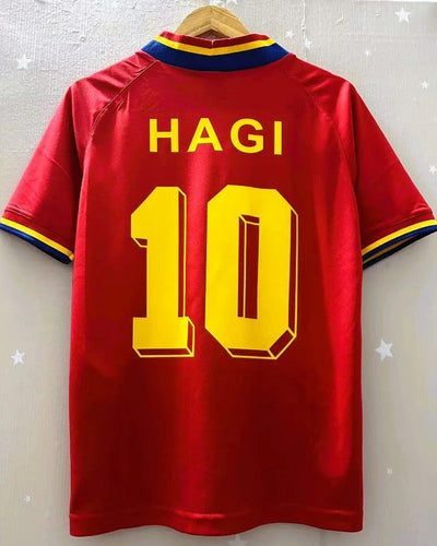 Romania 94/95 Away Retro Shirt - HAGI #10