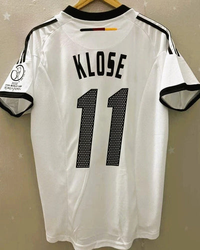Germany 02/03 Home Retro Shirt - KLOSE #11 (+Patches)