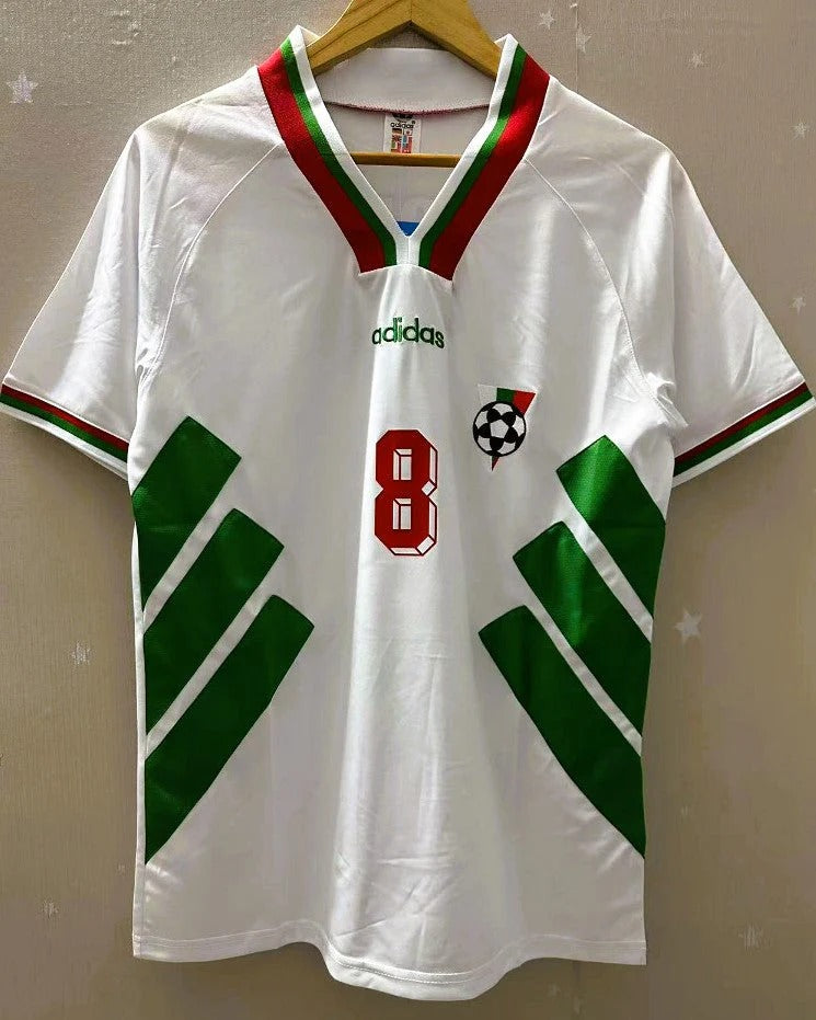 Bulgaria 94/95 Home Retro Shirt - STOICHKOV #8