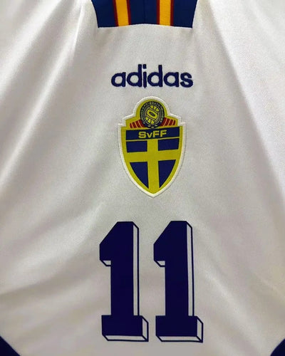 Sweden 94/95 Away Retro Shirt - BROLIN #11