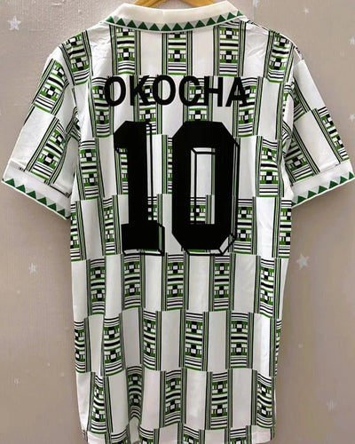 Nigeria 94/95 Away Retro Shirt - OKOCHA #10
