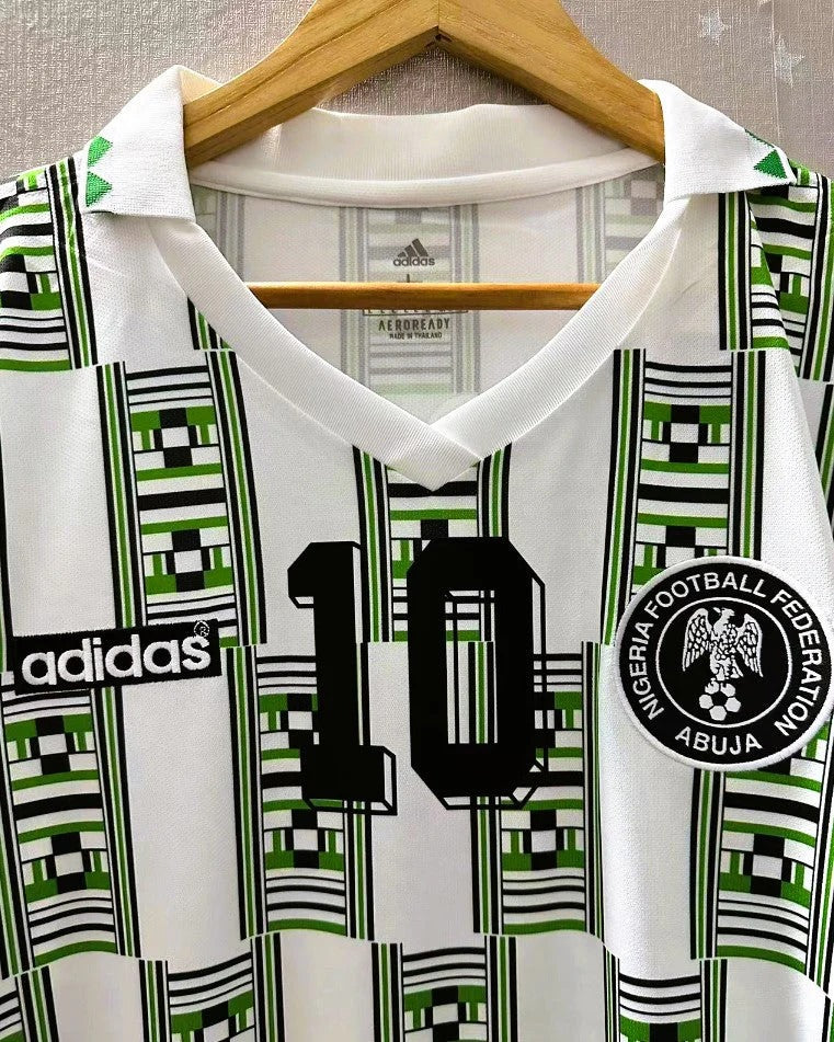 Nigeria 94/95 Away Retro Shirt - OKOCHA #10