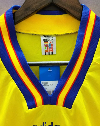 Sweden 94/95 Home Retro Shirt - LARSSON #7